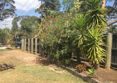TREATED TIMBER BOLLARDS – FRENCHS FOREST